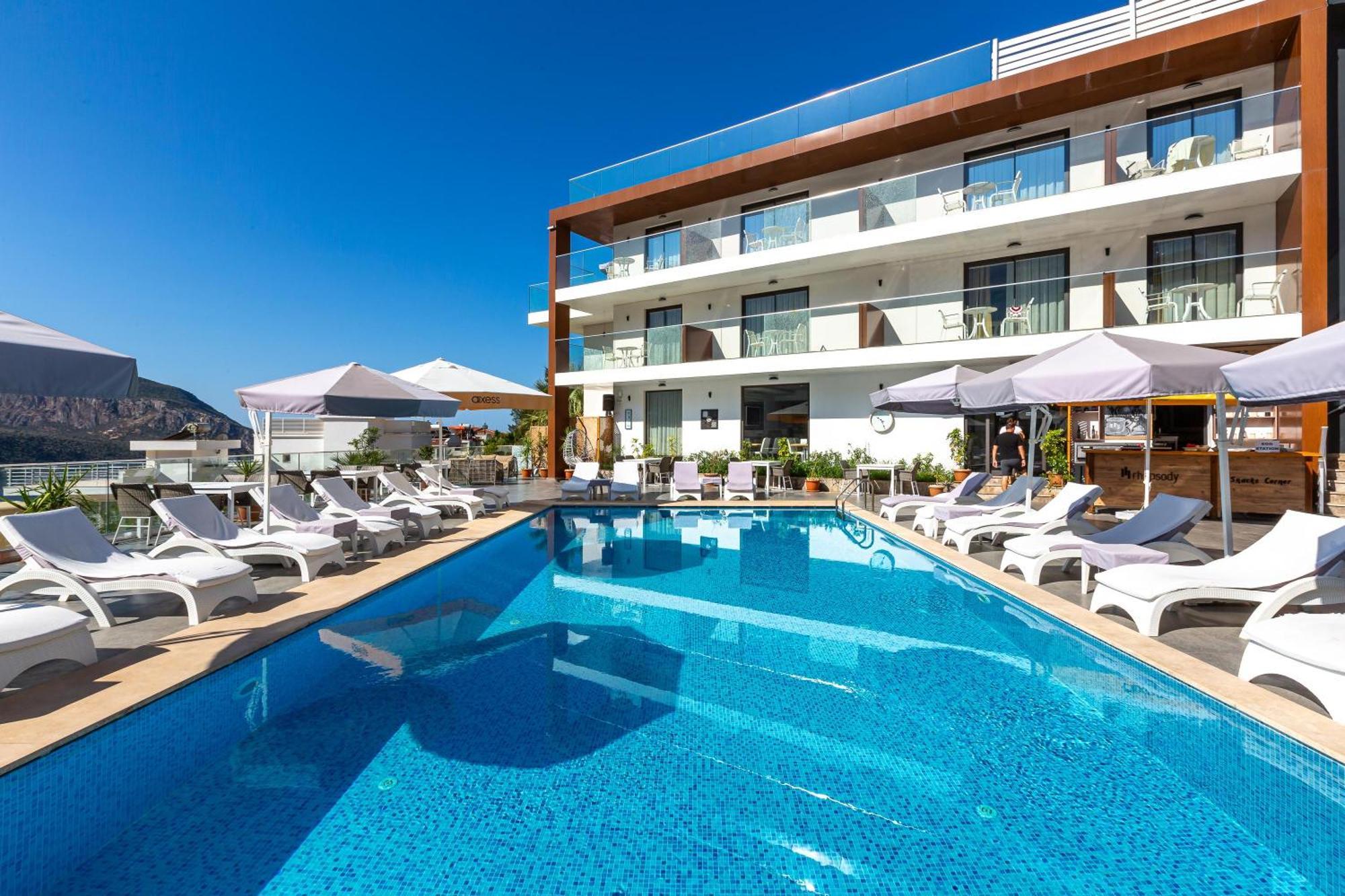 Rhapsody Hotel & Spa Kalkan (Adults Only) Luaran gambar